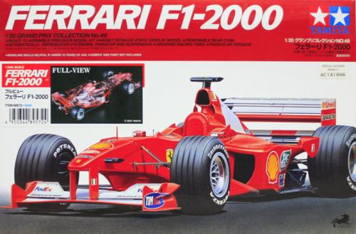 [89572] 1/20 Full View Ferrari F1 2000