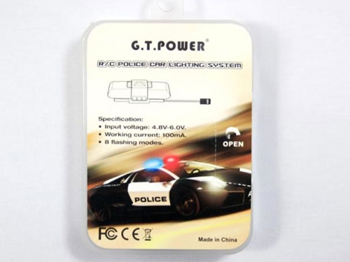 [88889104] RC Police Car Lighting System