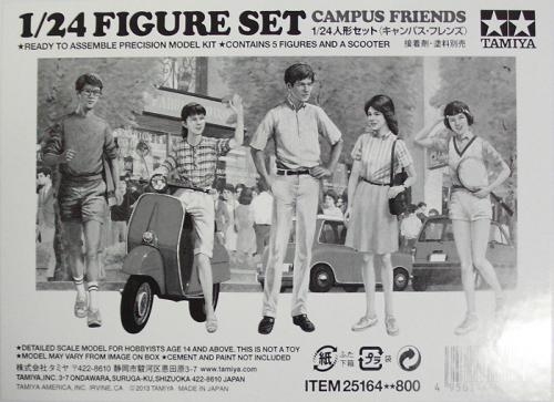 [25164] 1/24 Campus Friends Figures