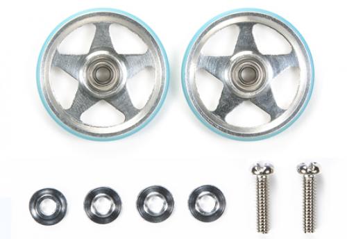 [94996] 19mm AluRoll (5Spk) w/PlasRing Blu