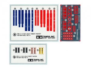 [12637] 1/20 Seat Belt Set A