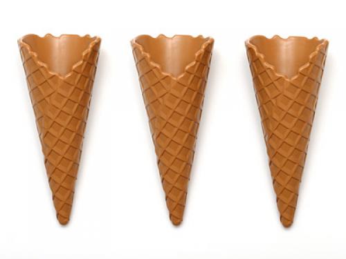 [76633] Mini Waffle Cone Plain 3