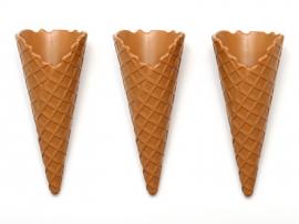 [76633] Mini Waffle Cone Plain 3