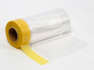 [87164] MASKING TAPE w/PLASTIC SHEETING 550mm