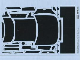 [12658] 1/24 SCALE SUBARU BRZ CARBON PATTERN DECAL SET