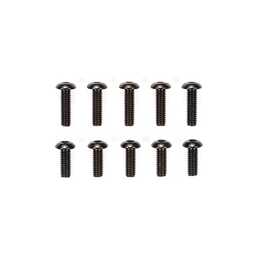 [84396] Alu Hex Screw 3x8 3x10 Bla