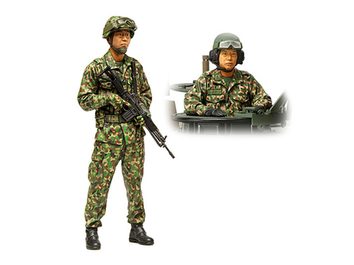 [36316] 1/16 JGSDF Tank Crewd