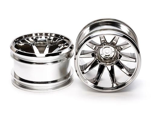 [54677] GF 01 Chrome 10 Spoke Wheels