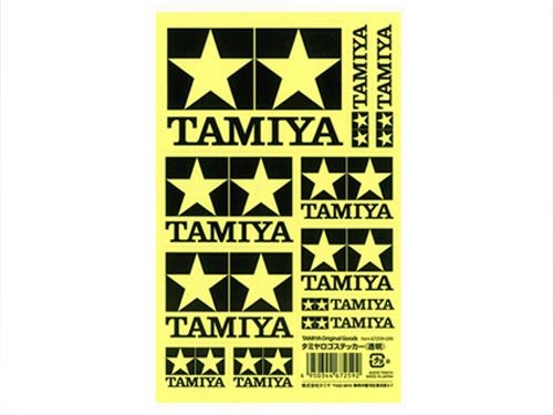 [67259] Tamiya Logo Stickers Clear