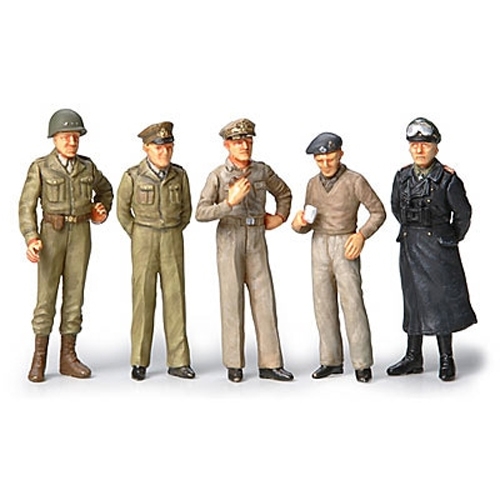 [32557] 1/48 WWII Famous General Set