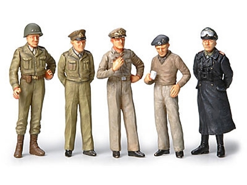 [32557] 1/48 WWII Famous General Set