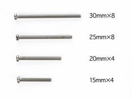 [15508] St Steel Screw Set 4 size