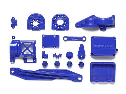 [47335] TT 02 D Parts Motor Mt Blu