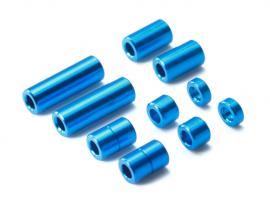 [95310] Alu Spacer 5 Types 2 each Blu