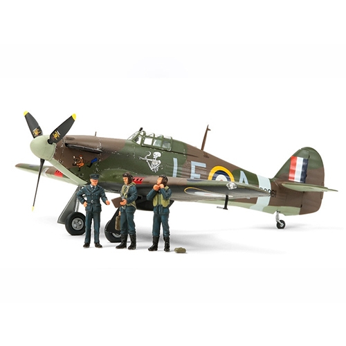 [37011] 1/48 Hurricane Mk.I (w/3 Figures)