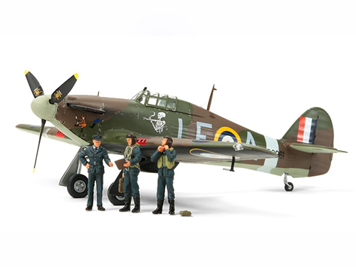 [37011] 1/48 Hurricane Mk.I (w/3 Figures)