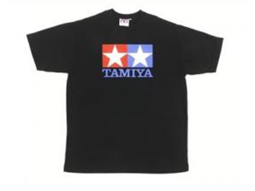 [67101] Tamiya Logo T Shirt Black M