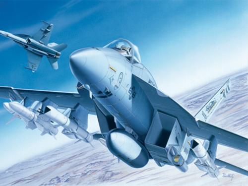 [IT0083S] ITALERI 1:72 F/A-18E SUPER HORNET