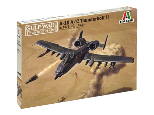 [IT1376S] ITALERI 1:72 GULF WAR: A-10 A/C THUNDERBOLT II