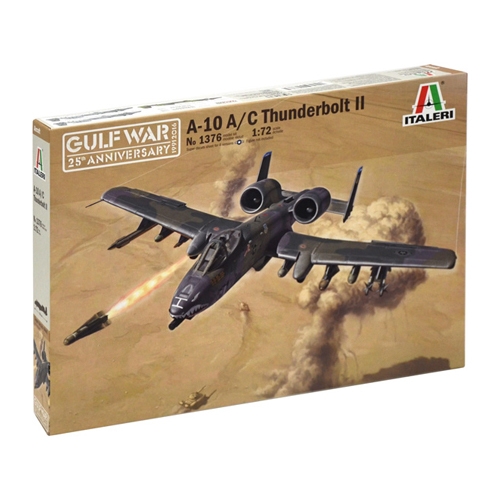 [IT1376S] ITALERI 1:72 GULF WAR: A-10 A/C THUNDERBOLT II