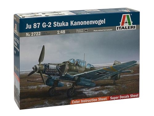 [IT2722S] ITALERI 1:48 JU-87 G-2 STUKA "Kanonenvogel"