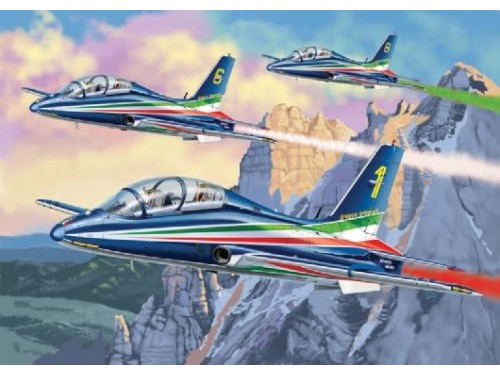 [ITAS855] ITALERI 1:100 ACTIVITY SET MB-339 1:100 & PUZZLE