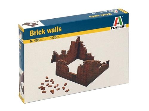 [IT0405S] ITALERI 1:35 BRICK WALLS