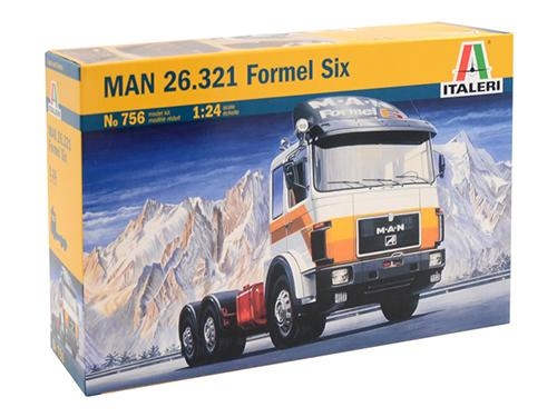 [IT0756S] ITALERI 1:24 MAN 26.321 Formel Six