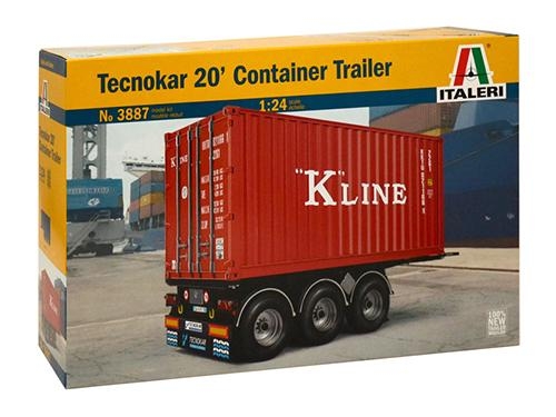 [IT3887S] ITALERI 1:24 TECNOKAR 20 TRAILER