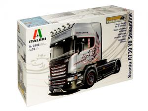 [IT3906S] ITALERI 1:24 SCANIA R730 STREAMLINE 4x2 "Silver Griffin"