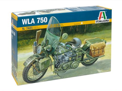 [IT7401S] ITALERI 1:9 U.S. ARMY WW II MOTORCYCLE - WLA 750