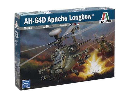 [IT0863S] ITALERI 1:48 WAH-64D APACHE LONGBOW