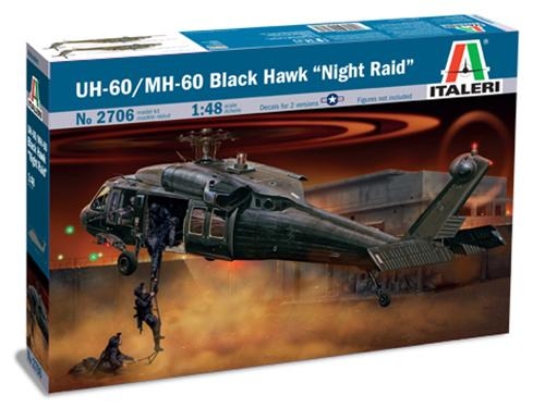 [IT2706S] ITALERI 1:48 UH-60/MH-60 BLACK HAWK "Night Raid"