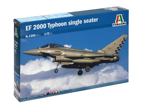 [IT1355S] ITALERI 1:72 EF-2000 TYPHOON Single Seater