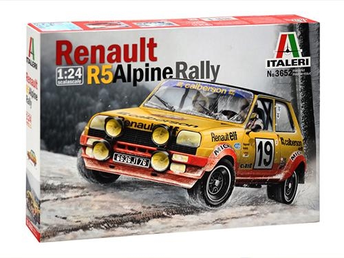 [IT3652S] ITALERI 1:24 RENAULT R5 RALLY