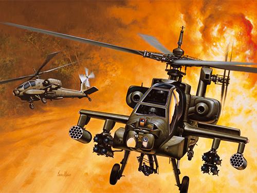 [IT0159S] ITALERI 1:72 AH-64A APACHE