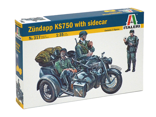 [IT0317S] ITALERI 1:35 ZUNDAPP KS750