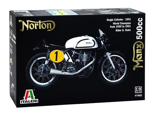 [IT4602S] ITALERI 1:9 NORTON MANX 500cc 1951