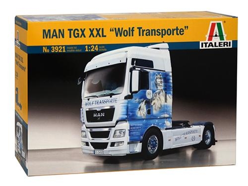 [IT3921S] ITALERI 1:24 MAN TGX XXL -WOLF TRANSPORTE-