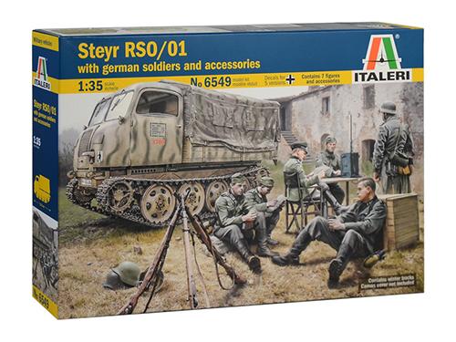 [IT6549S] ITALERI 1:35 STEYR RSO/01 WITH GERM. SOLDIERS