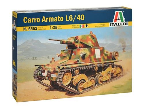 [IT6553S] ITALERI 1:35 CARRO ARMATO L6/40