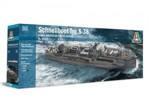 [IT5620S] ITALERI 1:35 TYP S-38 Schnellboot with Bofors