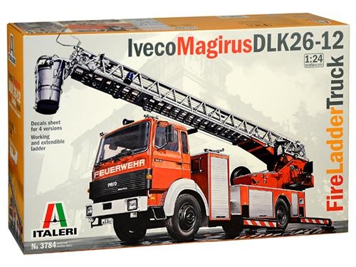 [IT3784S] ITALERI 1:24 IVECO-Magirus DLK 23-12 Fire Ladder Truck
