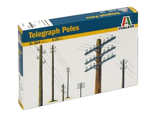 [IT0404S] ITALERI 1:35 TELEGRAPH POLES