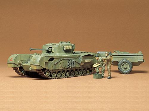 [35100] 1/35 British Churchill Crocodile Tank