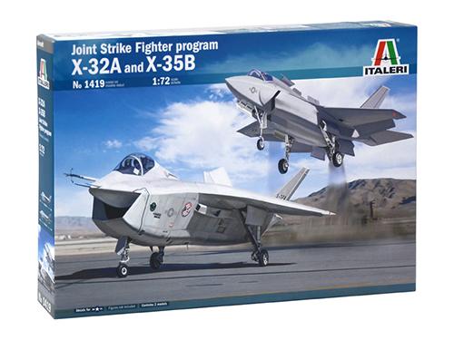 [IT1419S] ITALERI 1:72 JSF Program X-32 and X-35B