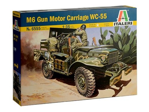 [IT6555S] ITALERI 1:35 37mm Gun Motor Carriage M6