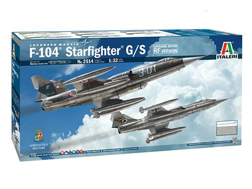 [IT2514S] ITALERI 1:32 F-104G Recce upgraded edition