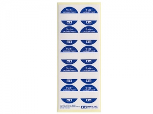 [87196] Cap Labels Lacquer Paints