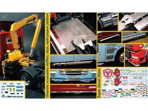 [IT3854S] ITALERI 1:24 Truck Accessoires Set II